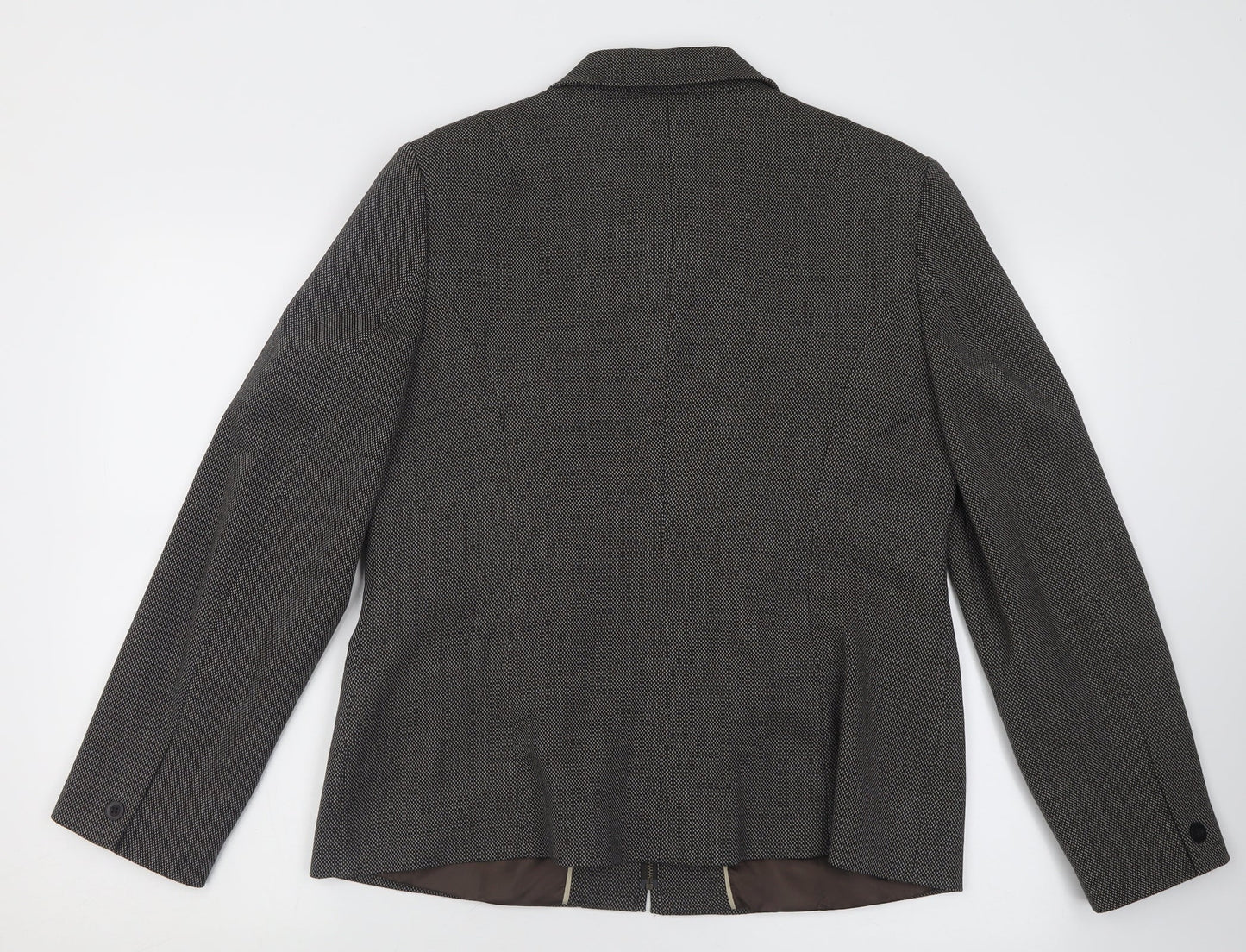 NEXT Womens Brown   Jacket Blazer Size 16  Zip