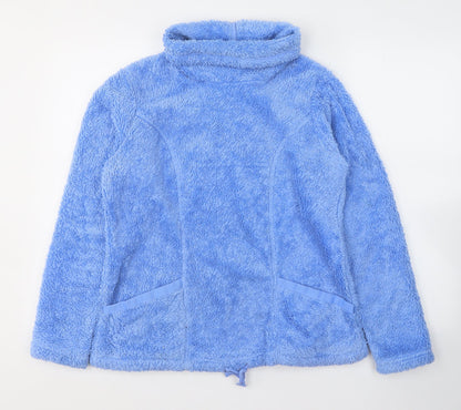 Avenue Womens Blue  Polyester Pullover Sweatshirt Size S  Pullover