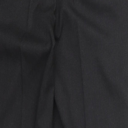 Next Womens Grey  Polyester Trousers  Size 35 in L28 in Regular Hook & Eye