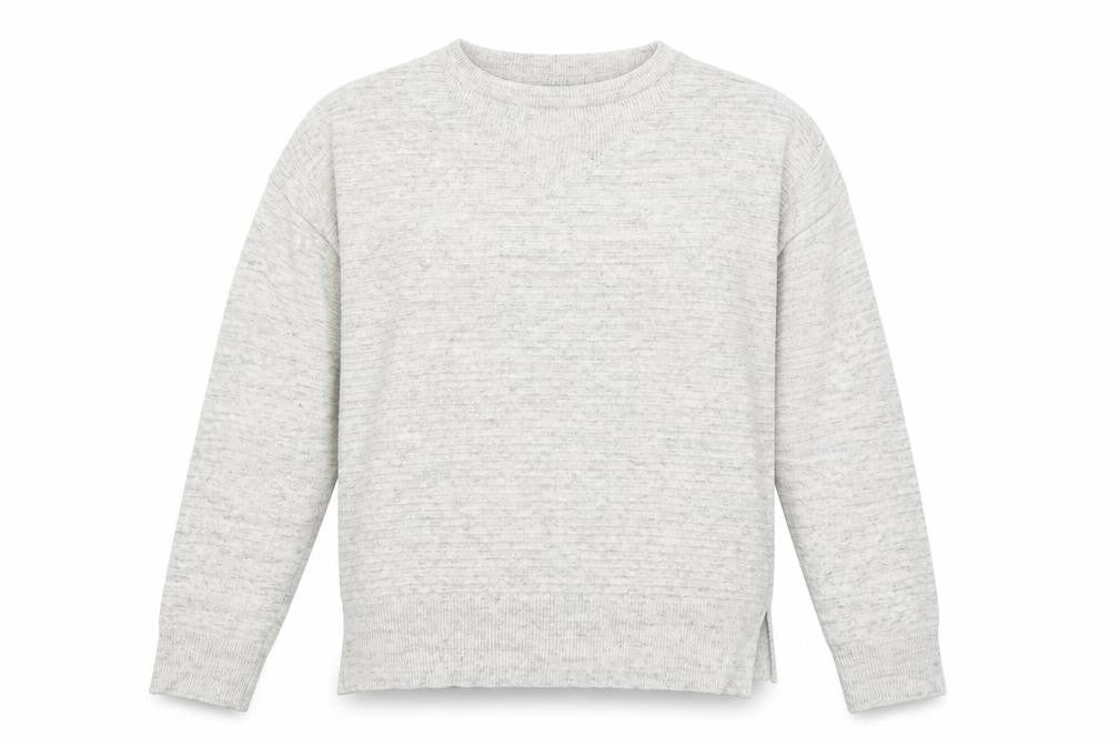 NEXT Womens Grey Crew Neck  Viscose Pullover Jumper Size 12
