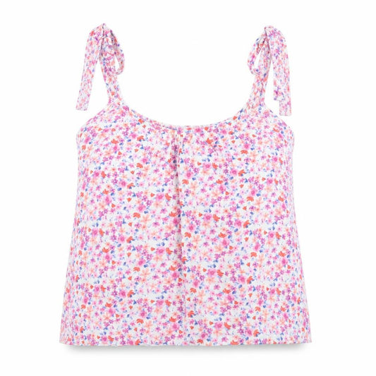 George Womens Multicoloured Floral Viscose Camisole Blouse Size 14 Scoop Neck