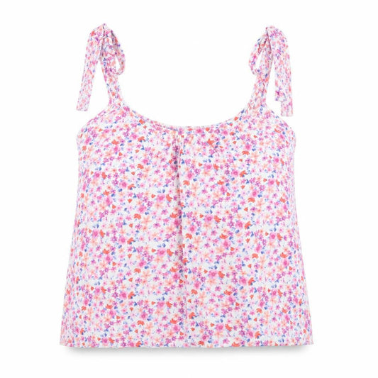 George Womens Multicoloured Floral Viscose Camisole Blouse Size 14 Scoop Neck