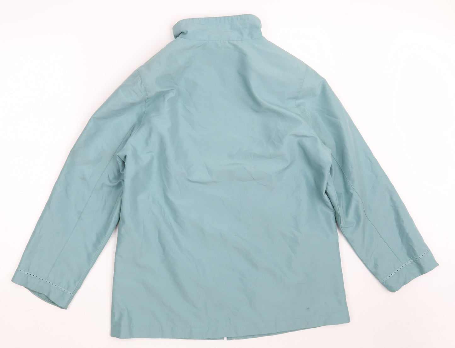 BHS Womens Green   Jacket Coat Size 10  Zip