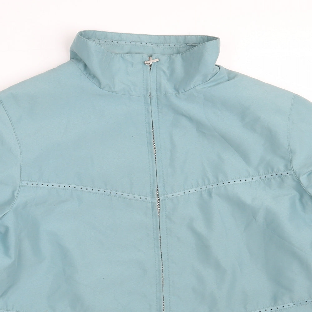 BHS Womens Green   Jacket Coat Size 10  Zip