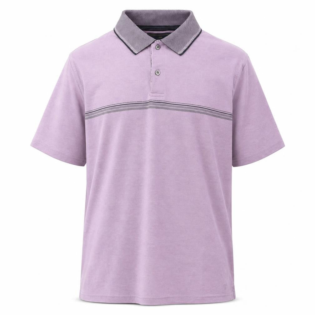 Blue Harbour Mens Purple  Modal  Polo Size M Collared Pullover