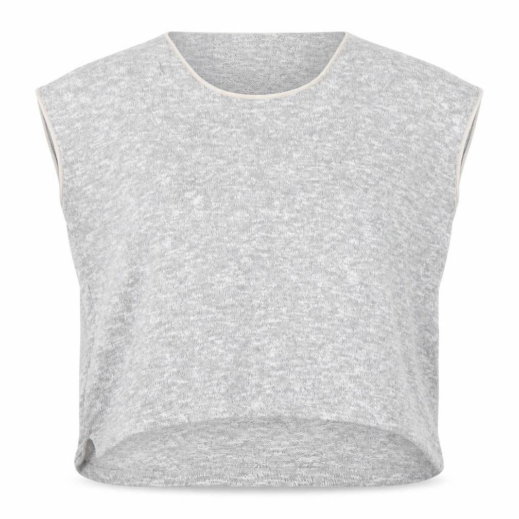 Oasdis Womens Grey Scoop Neck  Viscose Pullover Jumper Size L
