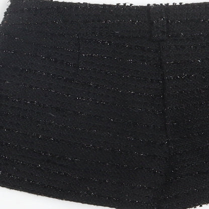 Dunnes Girls Black  Polyester Sailor Shorts Size 4 Years  Regular Zip