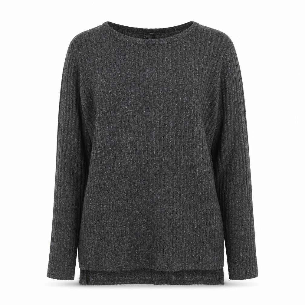Primark Womens Grey Boat Neck  Polyester Pullover Jumper Size 10   - Size 10-12