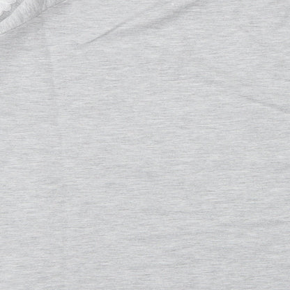 Dunnes Womens Grey Floral Polyester Pullover Sweatshirt Size L  Pullover