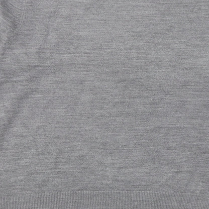 BHS Womens Grey  Acrylic Pullover Sweatshirt Size 14  Pullover