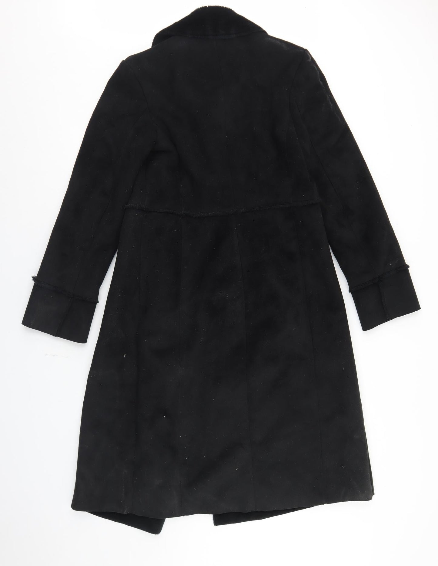 Marks and Spencer Womens Black   Jacket  Size 10  Tie