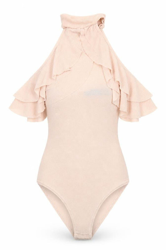 Select Womens Pink  Polyester Bodysuit One-Piece Size 12
