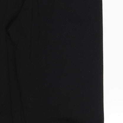 George Womens Black  Polyester Bloomer Trousers Size L L31 in Regular