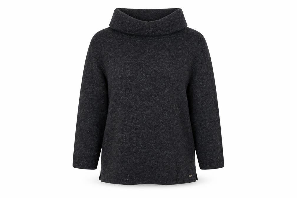 Tigi Womens Grey High Neck  Polyester Pullover Jumper Size 14   - Size14-16