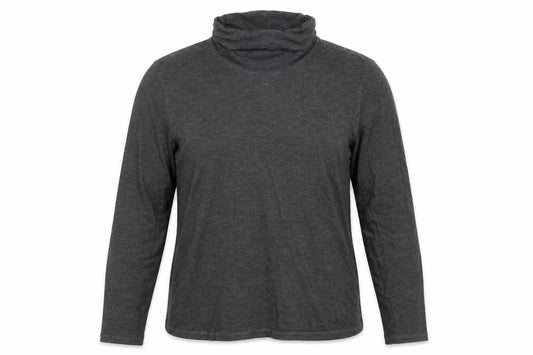 Augusta Womens Grey  Viscose Basic T-Shirt Size 14 High Neck