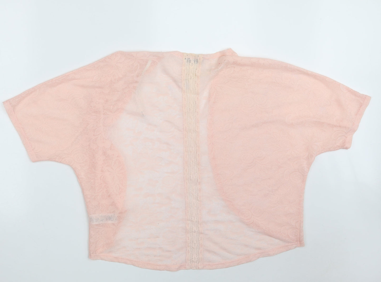 Dorothy Perkins Womens Pink Floral Polyester Basic Blouse Size 10 V-Neck