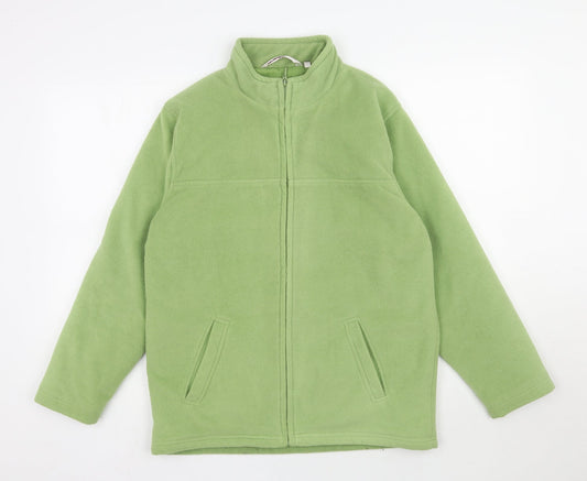 EWM Womens Green   Jacket  Size 10  Zip
