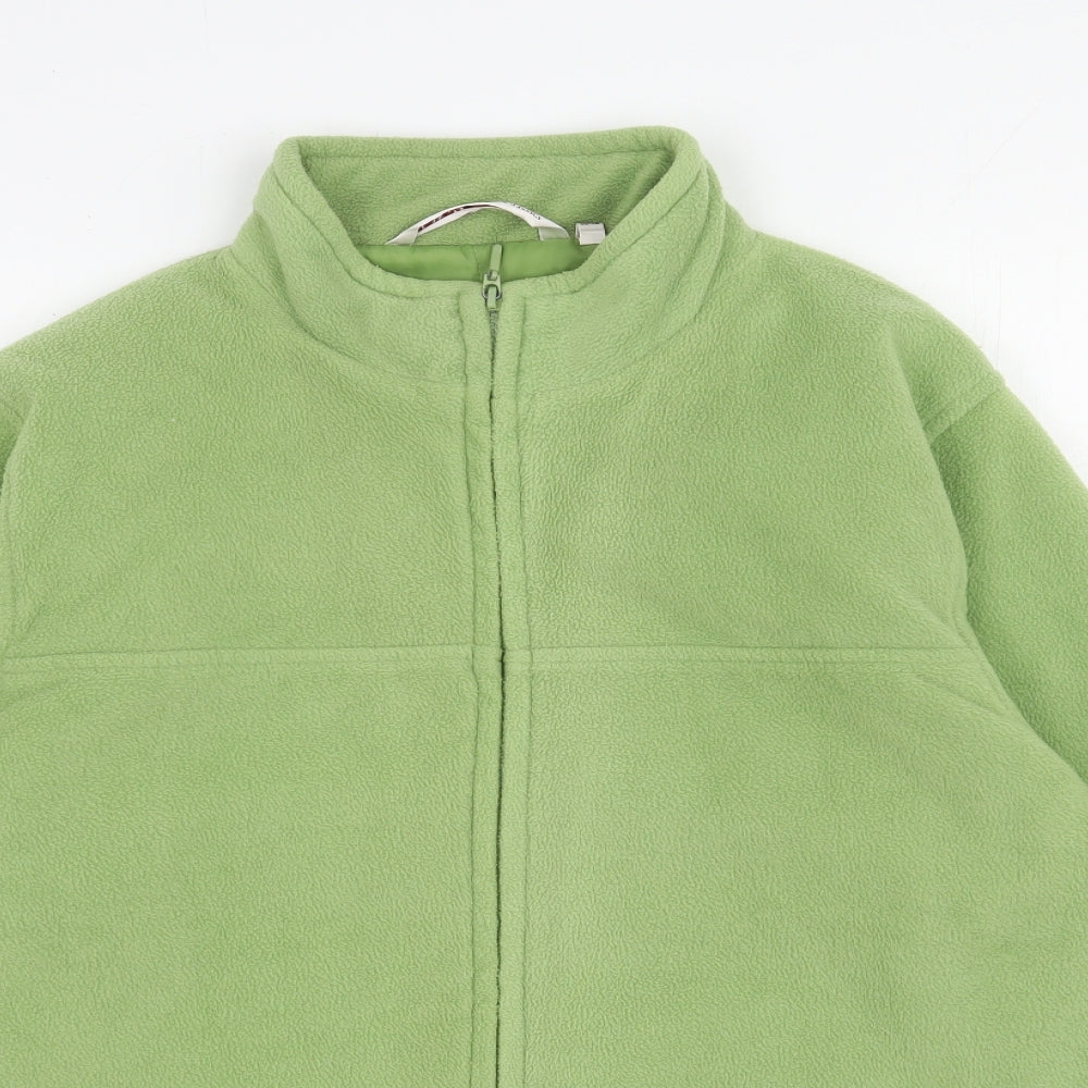 EWM Womens Green   Jacket  Size 10  Zip
