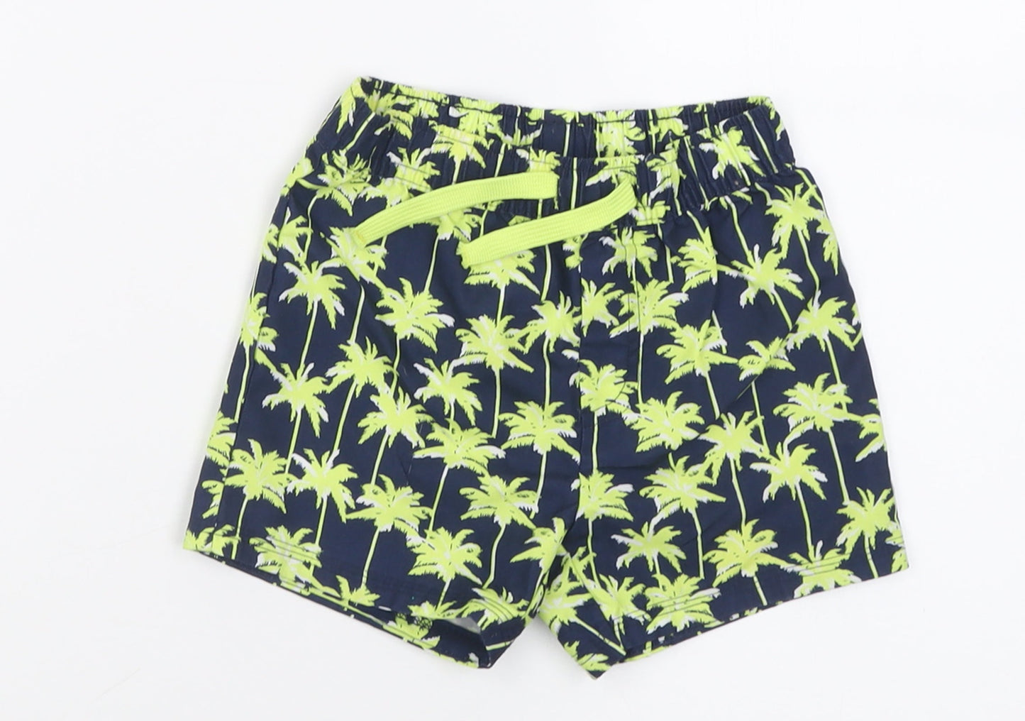 priamrk Boys Green  Polyester Cropped Trousers Size 12-18 Months  Tie