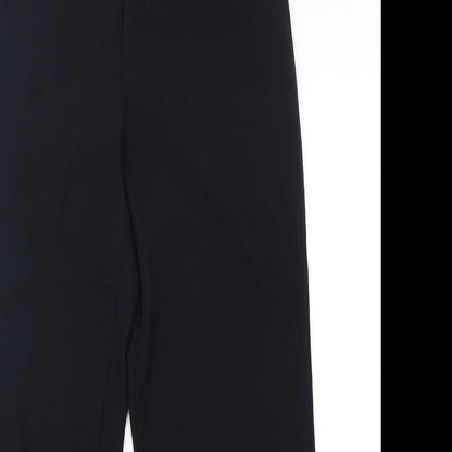 Dunnes Womens Blue  Polyester Trousers  Size 14 L32 in Regular