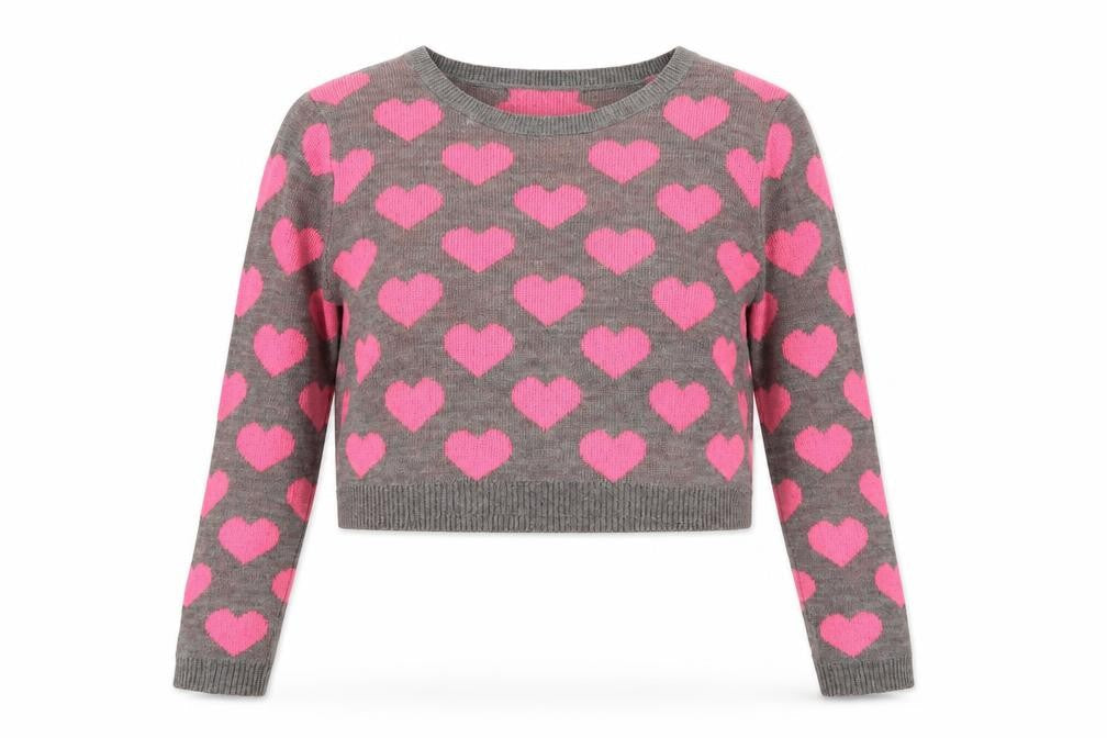H&M Womens Grey Scoop Neck  Acrylic Pullover Jumper Size M