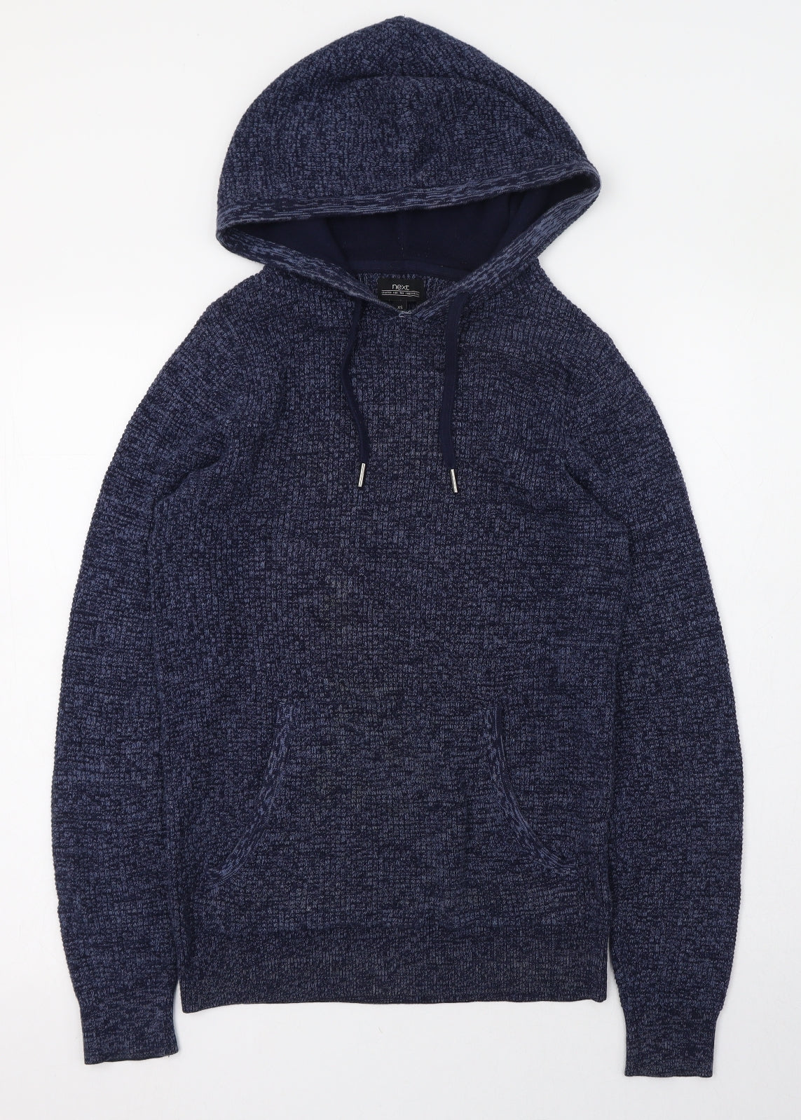 NEXT Womens Blue Round Neck  100% Cotton Pullover Jumper Size 4   - 4-6