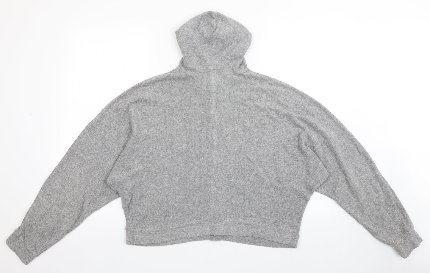 Pull&Bear Womens Grey  Viscose Pullover Hoodie Size S  Pullover - Midnight Dreamer