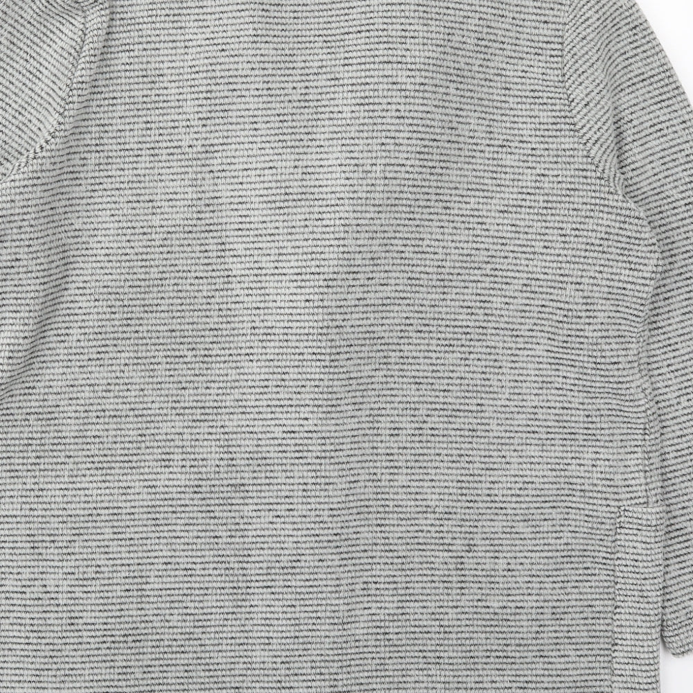 Dunnes Womens Grey   Jacket  Size L  Button