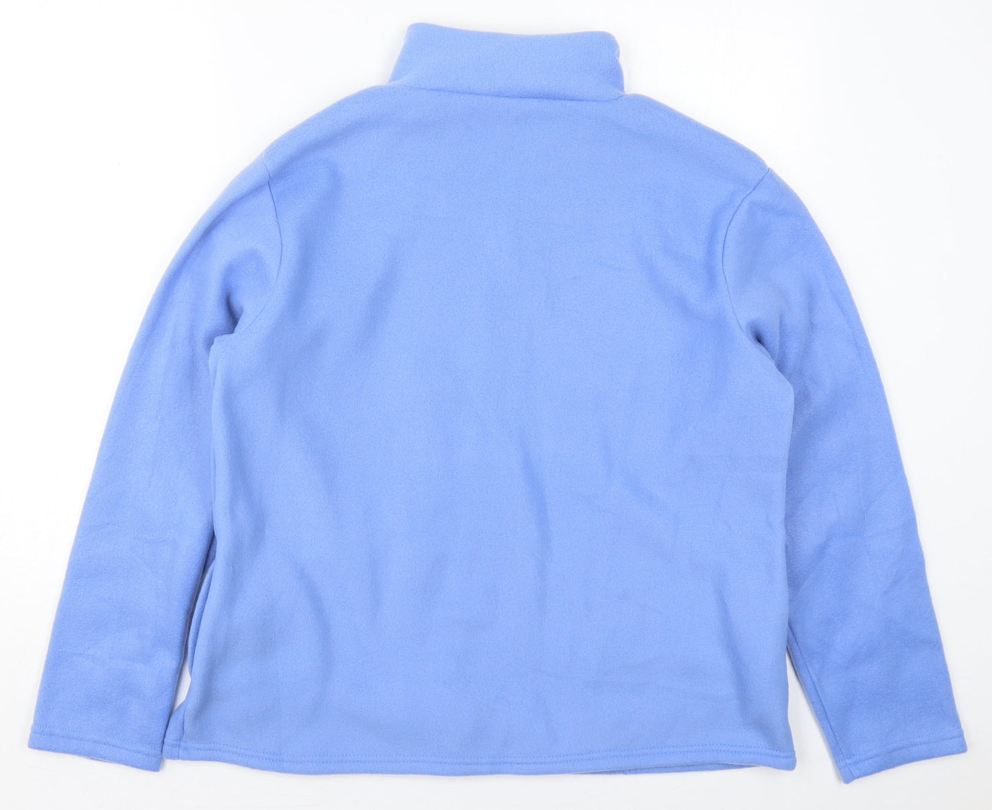Anne De Lancay Womens Blue   Jacket  Size M  Zip