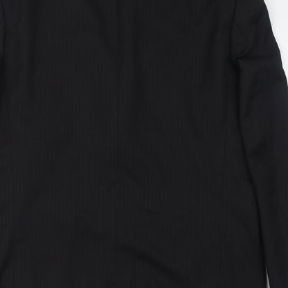 Bäumler Baumer Mens Black  Polyester Jacket Blazer Size 36