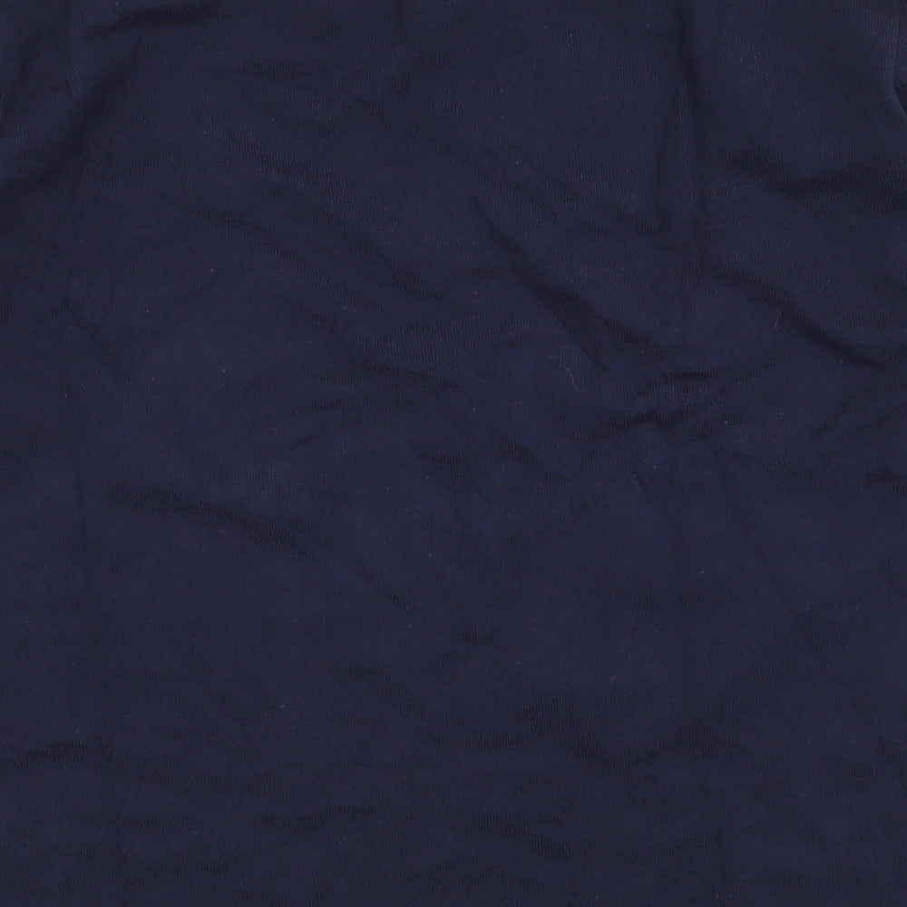 Paul Galvin Mens Blue Round Neck  Acrylic Pullover Jumper Size M