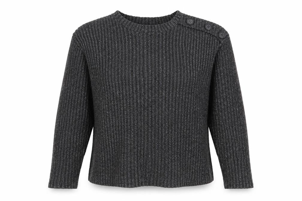 Primark Womens Grey Round Neck  Polyester Pullover Jumper Size 8