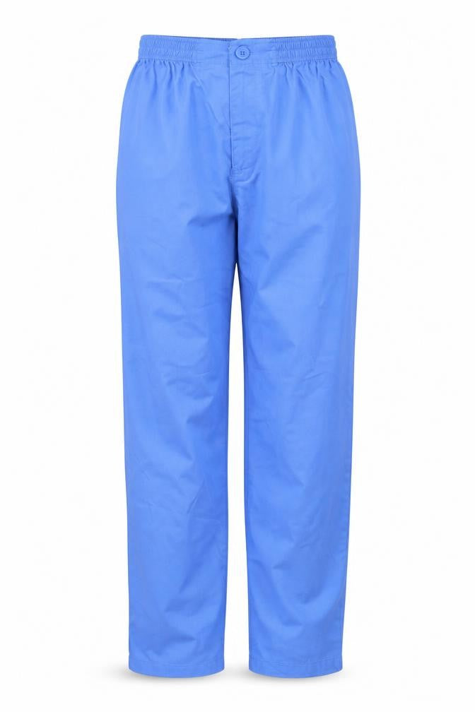Roly Womens Blue  Polyester Trousers  Size M L30 in Regular Button