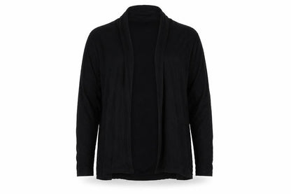 Dunnes Womens Black V-Neck  Viscose Wrap Jumper Size M