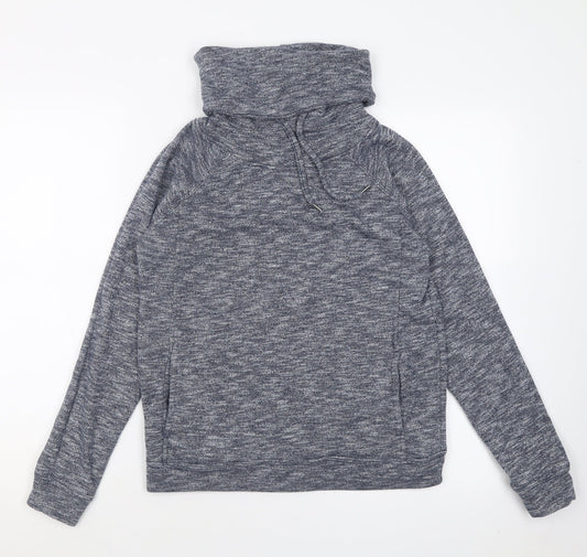 Atmosphere Womens Blue  Polyester Pullover Sweatshirt Size 10  Pullover