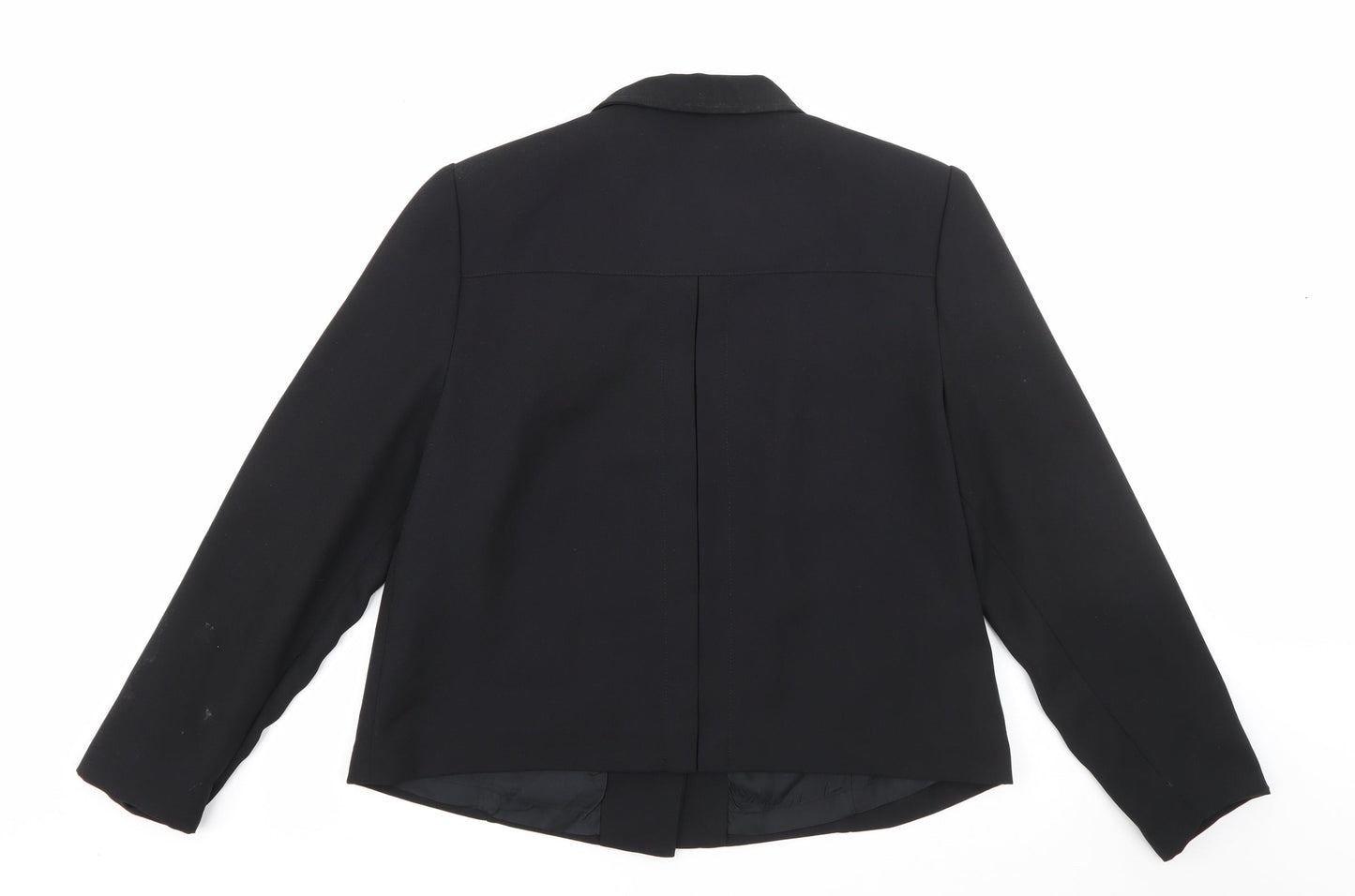 Maggy London Womens Black   Jacket  Size 10  Button