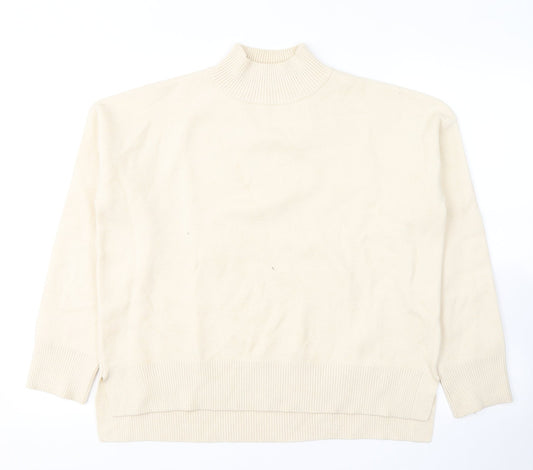 Primark Womens Ivory  Polyester Pullover Sweatshirt Size S  Pullover