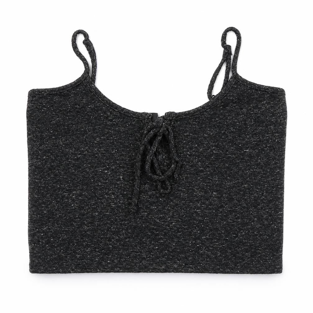 FACTORIE Womens Grey  Polyester Cropped T-Shirt Size S Round Neck