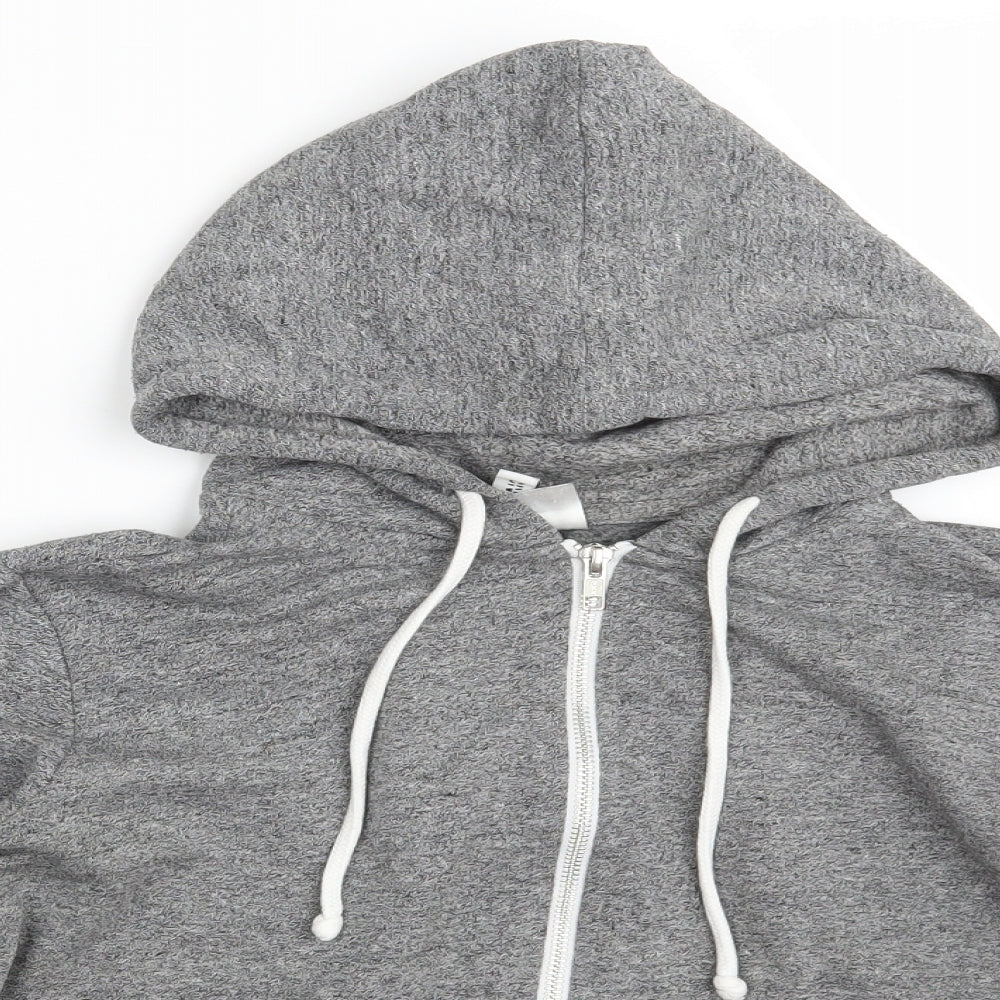 H&M Womens Grey   Jacket  Size S  Zip