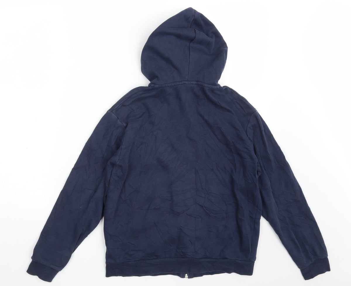 H&M Womens Blue   Jacket  Size M  Zip