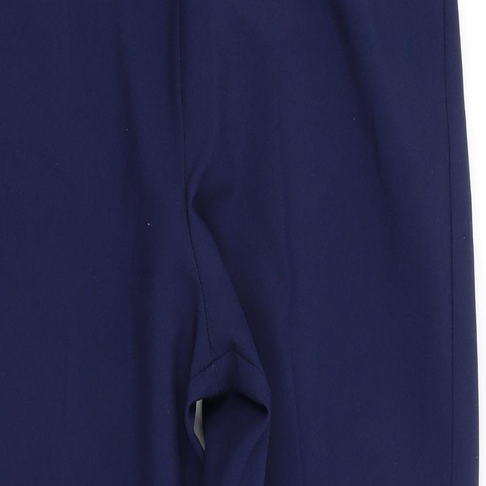 Saira of Manchester Womens Blue  Polyester Trousers  Size 16 L26 in Regular