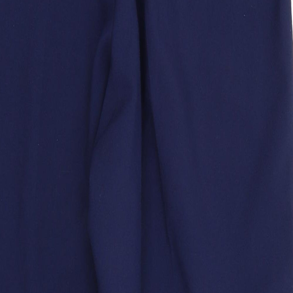 Saira of Manchester Womens Blue  Polyester Trousers  Size 16 L26 in Regular