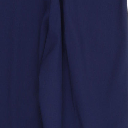 Saira of Manchester Womens Blue  Polyester Trousers  Size 16 L26 in Regular