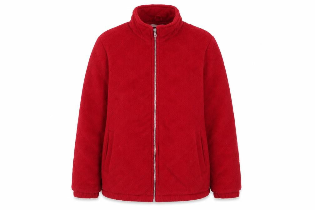 Casual Comfort Womens Red   Jacket  Size S  Zip