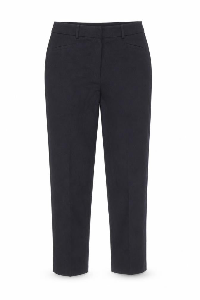 CC Womens Blue  Polyester Carrot Trousers Size 12 L29 in Regular Zip