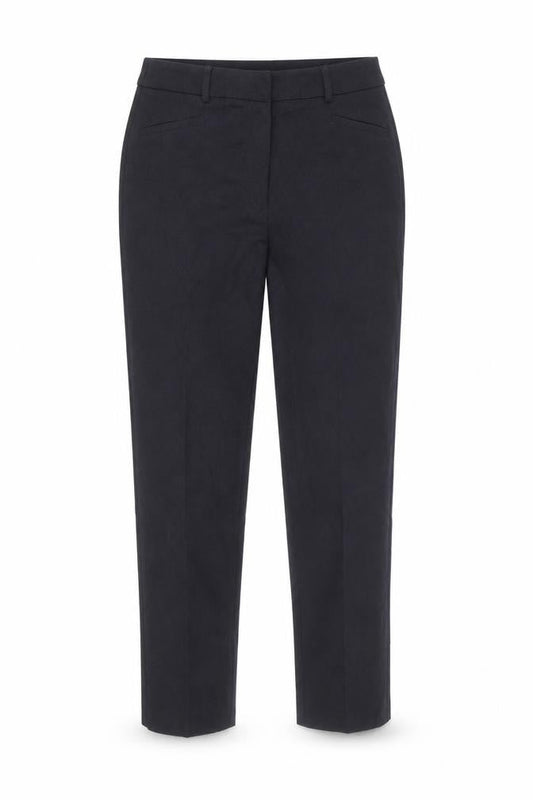 CC Womens Blue  Polyester Carrot Trousers Size 12 L29 in Regular Zip