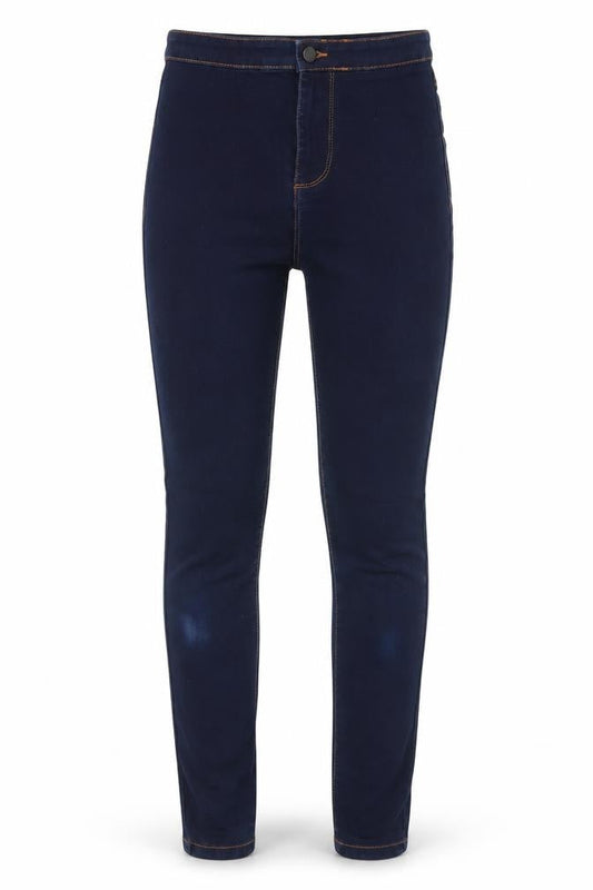 Denim co Womens Blue  Cotton Skinny Jeans Size 8 L29 in Regular Button