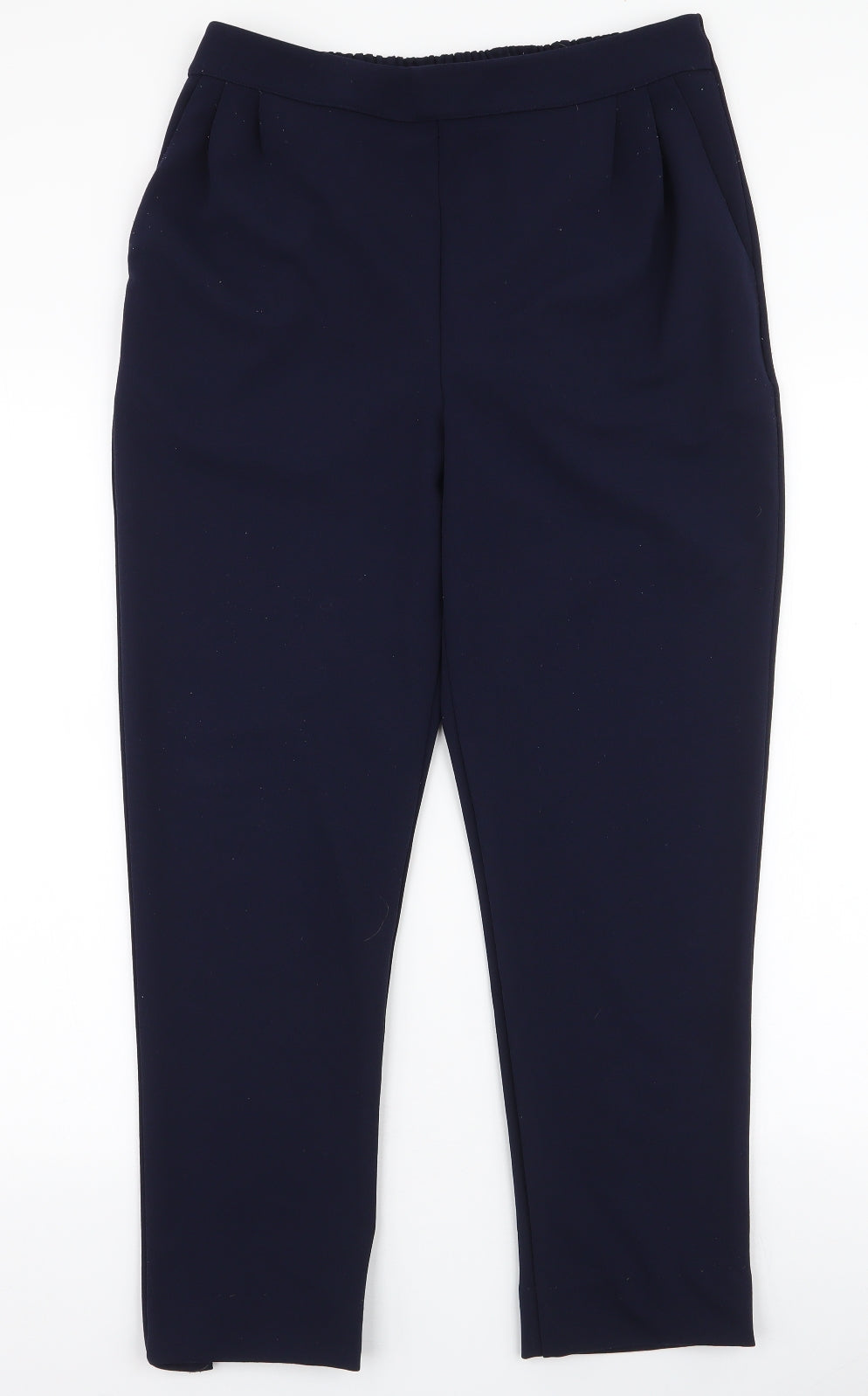 Afibel Womens Blue  Polyester Trousers  Size 14 L25 in Regular