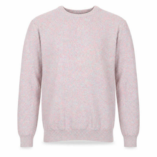 Cedarwood State Mens Pink Round Neck Cotton Pullover Jumper Size S