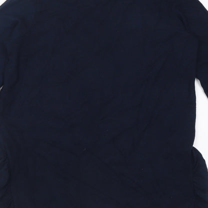 Preloved NEXT Womens Blue Crew Neck  Polyacrylate Fibre Pullover Jumper Size 8 - Label